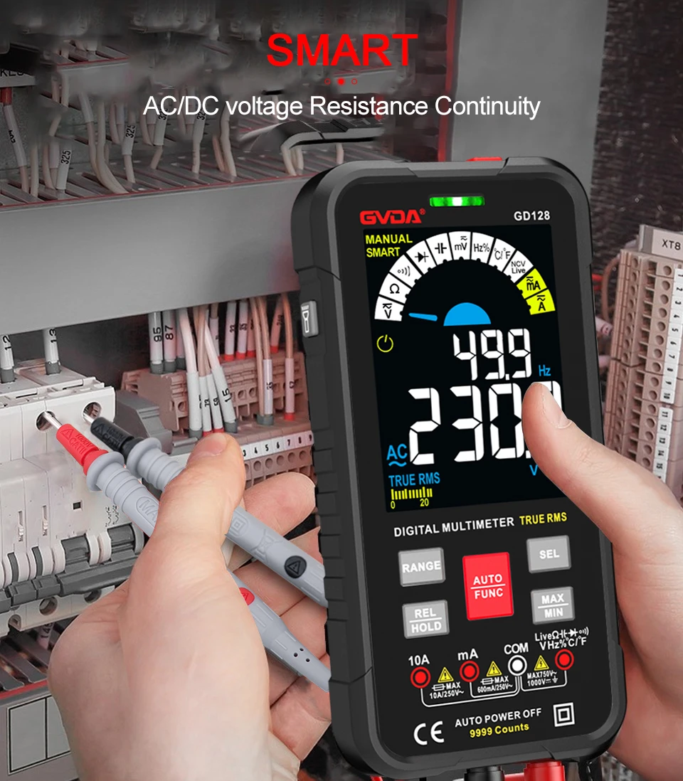 3. Digital multimter true rms