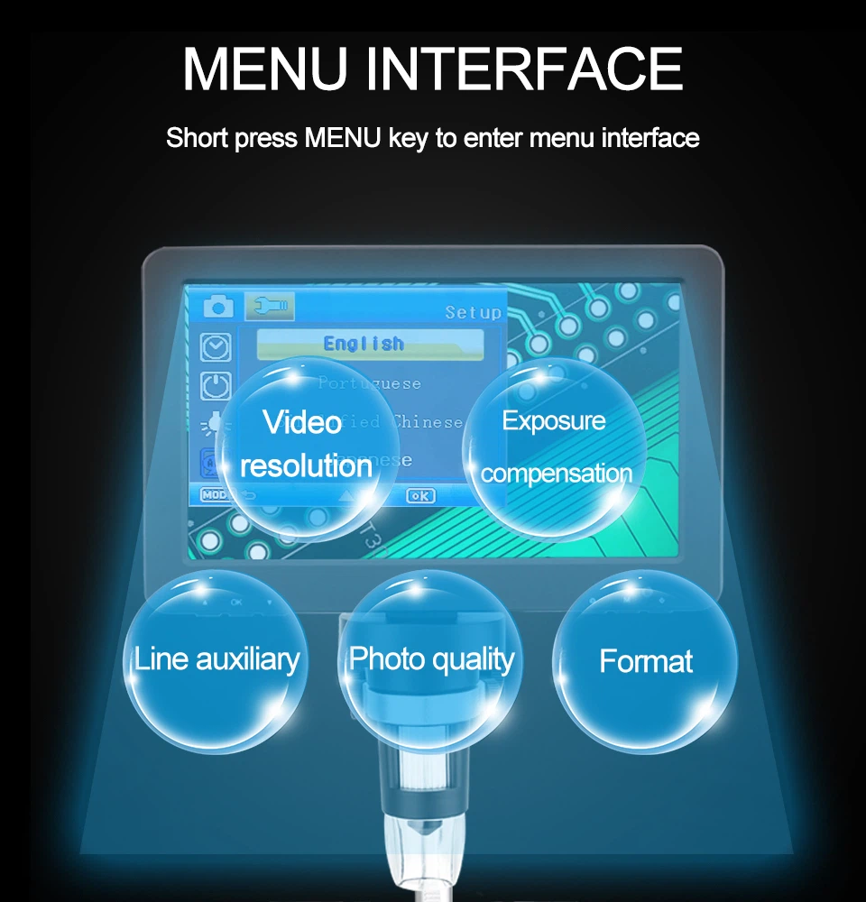 4.Electronic Video Microscope