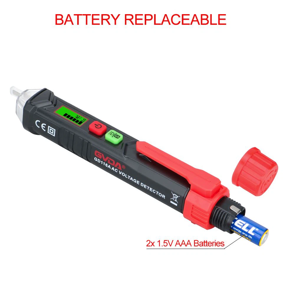 Dokáže pero zkoušečky napětí rozlišit mezi střídavým a stejnosměrným proudem