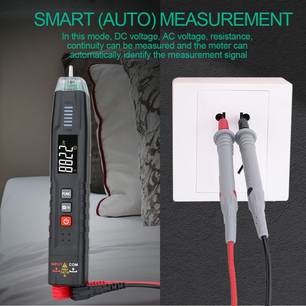 Švýcarsko zákazníkem objednáno 200ks GVDA GD109 Smart Pen Type Multimetr Digi...