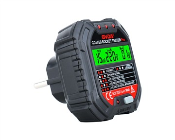 Vlastnosti produktu GVDA GD105A US Plug Socket Tester