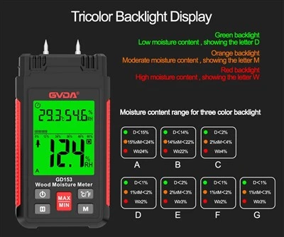 Pin Type Wood Moisture Tester